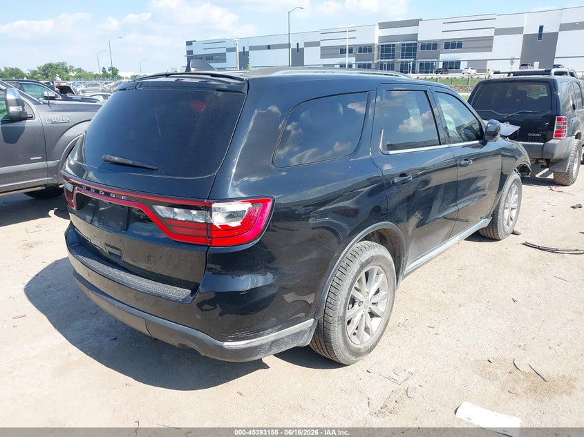 Vin: 1c4rdhag3hc709263, lot: 45891158, dodge durango sxt rwd 20174