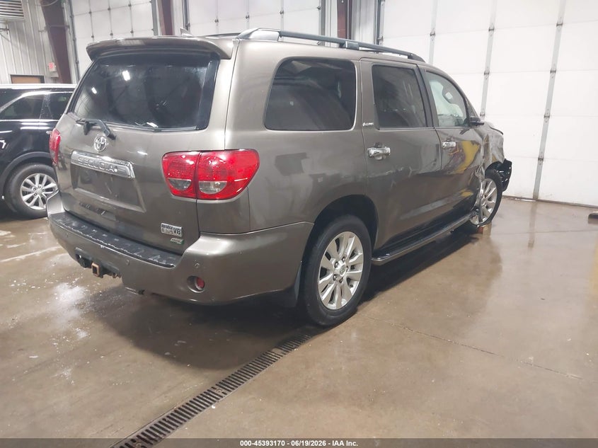 Vin: 5tddw5g13cs070492, lot: 45891173, toyota sequoia platinum 5.7l v8 20124