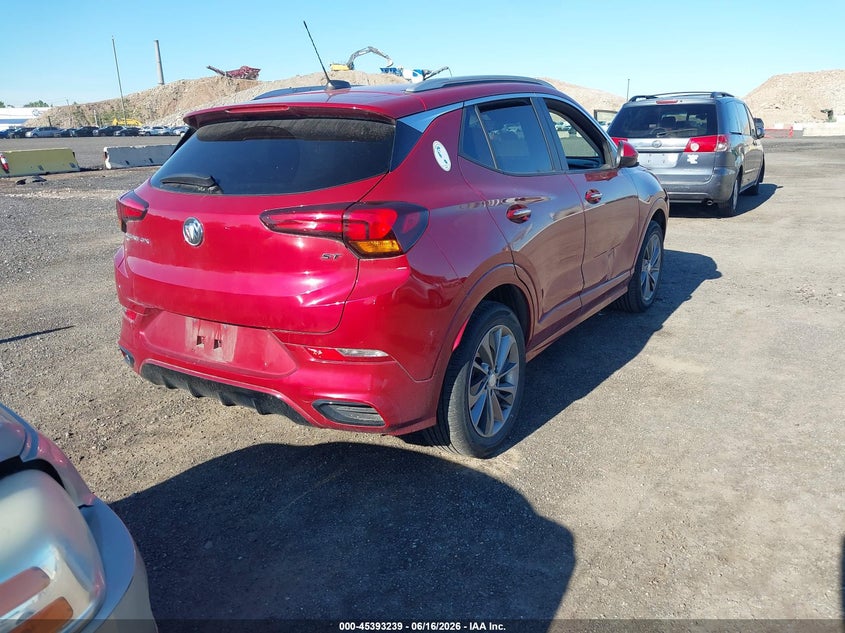 Vin: kl4mmcsl2mb048795, lot: 45891242, buick encore gx awd preferred 20214