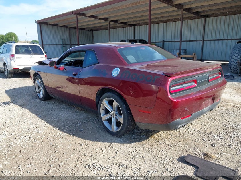 Vin: 2c3cdzbt4hh548883, lot: 45891251, dodge challenger r/t 20173