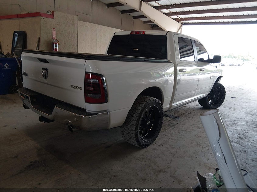 Vin: 3c6rr7ltxhg506333, lot: 45891303, ram 1500 big horn  4x4 5'7 box 20174