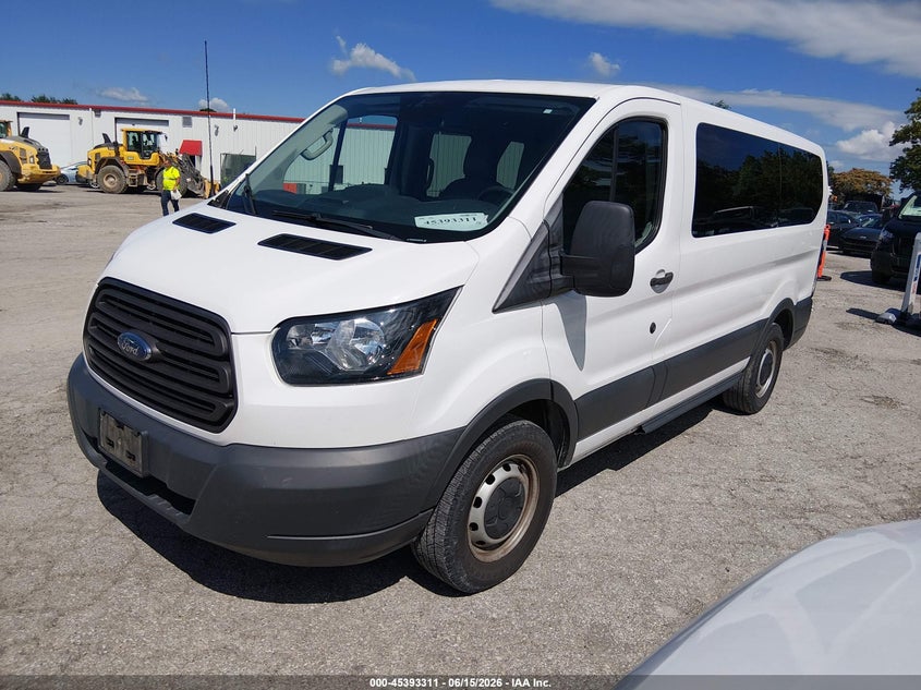 Vin: 1fmzk1zm1jka99779, lot: 45891314, ford transit-150 20182