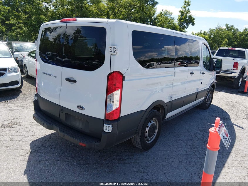 Vin: 1fmzk1zm1jka99779, lot: 45891314, ford transit-150 20184