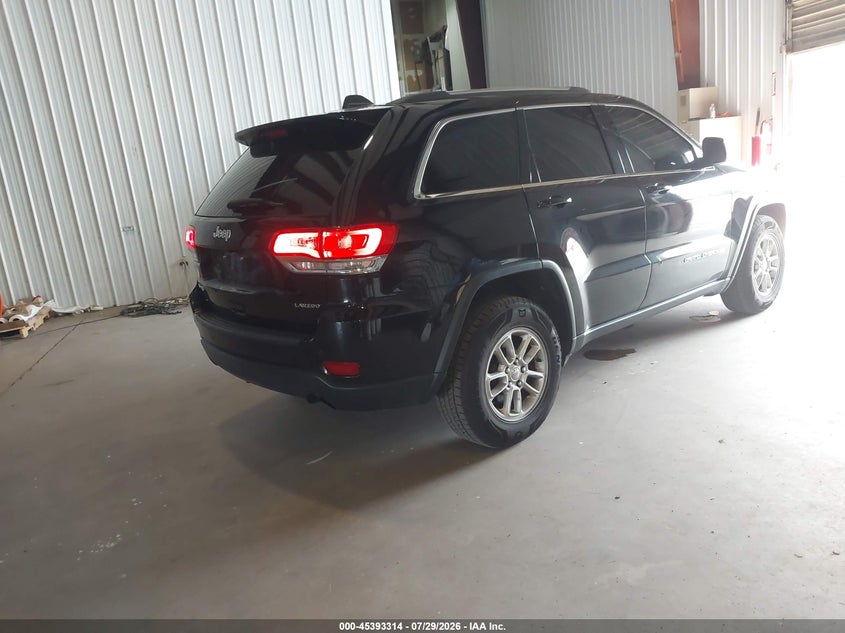 Vin: 1c4rjfag6jc381436, lot: 45891317, jeep grand cherokee laredo e 4x4 20184