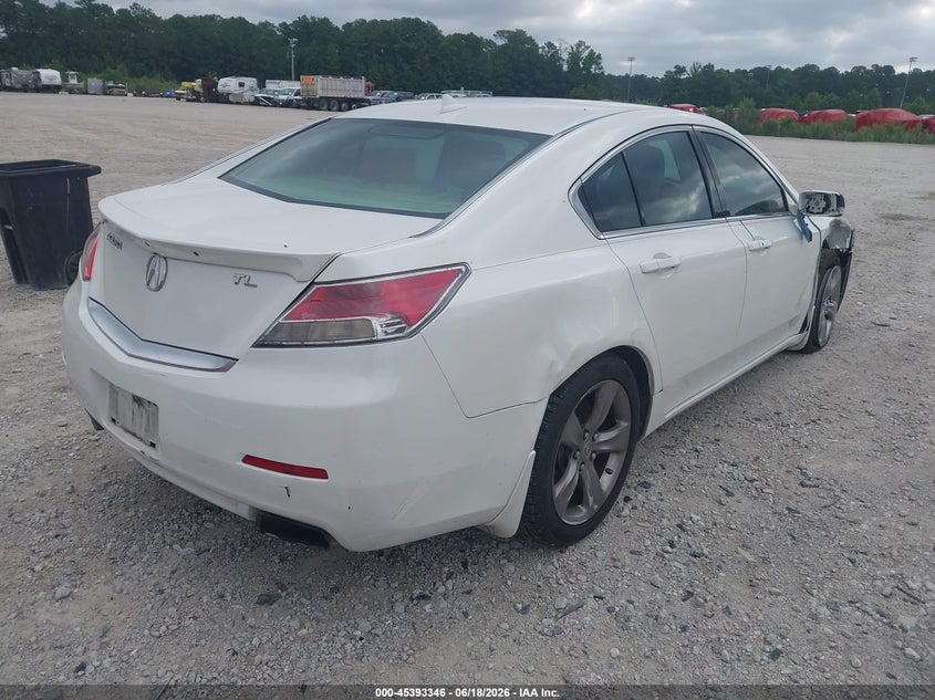 2012 ACURA TL SEDAN 3.5L V-6 VVT, 280HP