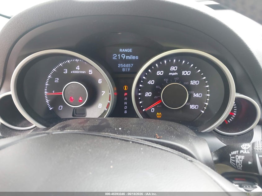 2012 ACURA TL SEDAN 3.5L V-6 VVT, 280HP