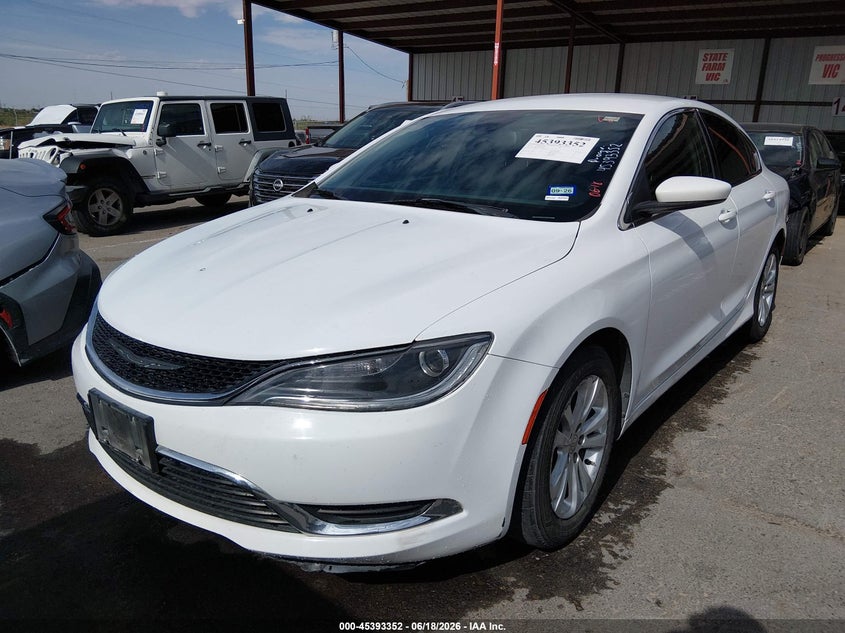 Vin: 1c3cccag3hn502859, lot: 45891355, chrysler 200 limited platinum 20172