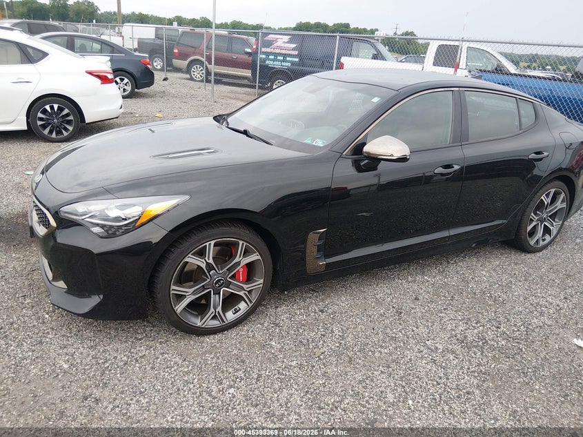 Vin: knae35lcxk6061515, lot: 45891372, kia stinger gt 20192