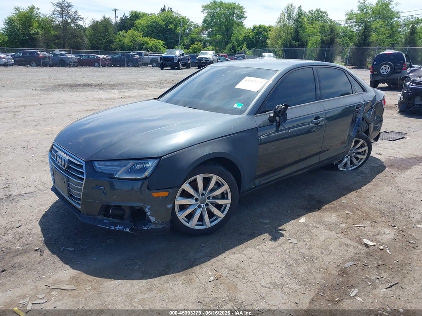 Vin: wauanaf43hn001628, lot: 45891382, audi a4 premium 20172