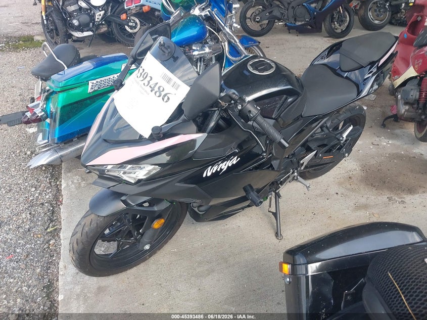 JKAEXKG14PDAR9482 2023 Kawasaki Ex400 photo 1