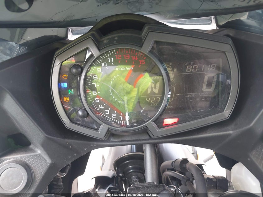 2023 Kawasaki Ex400 VIN: JKAEXKG14PDAR9482 Lot: 45393486