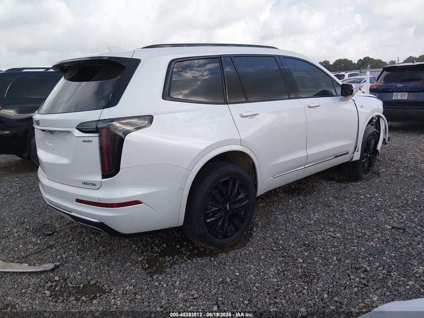 Vin: 1gykpgrs2mz203467, lot: 45891515, cadillac xt6 awd sport 20214