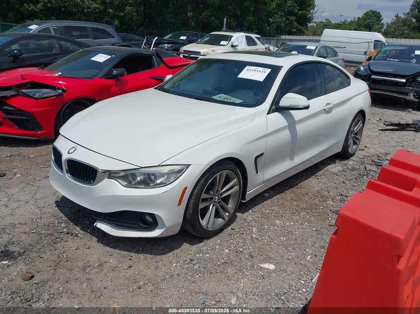 Vin: wba3n7c50ek221833, lot: 45891538, bmw 428i 20142