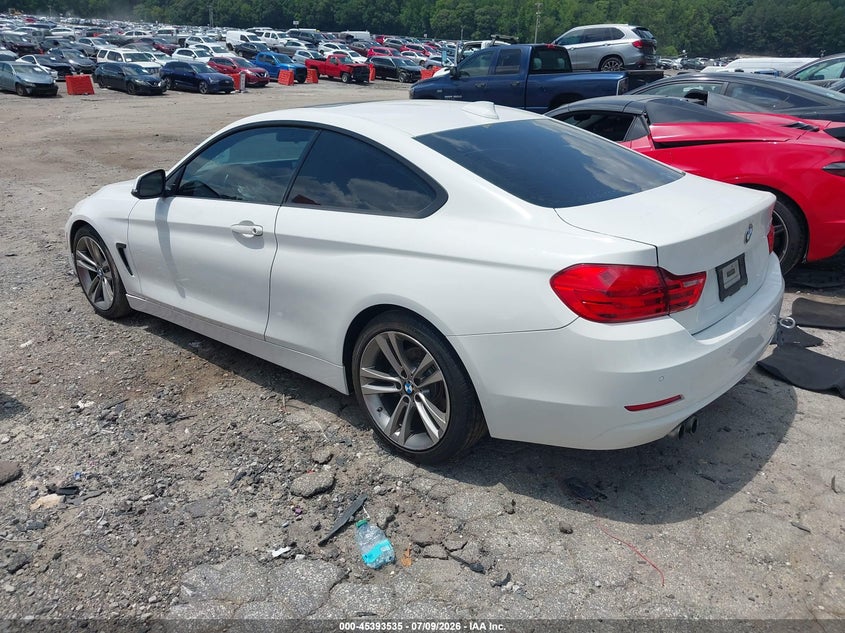 Vin: wba3n7c50ek221833, lot: 45891538, bmw 428i 20143