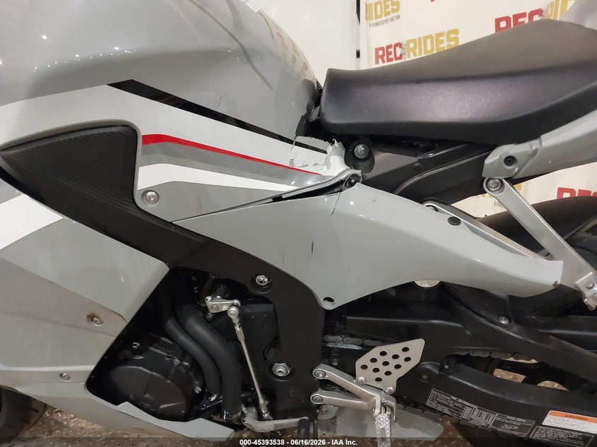 2026 Honda Cbr600 Rr VIN: JH2PC40H5TK301253 Lot: 45393538