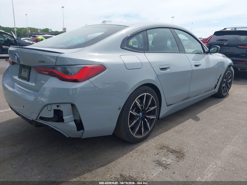 Vin: wby43aw01rfr48115, lot: 45891552, bmw i4 gran coupe edrive35 20244