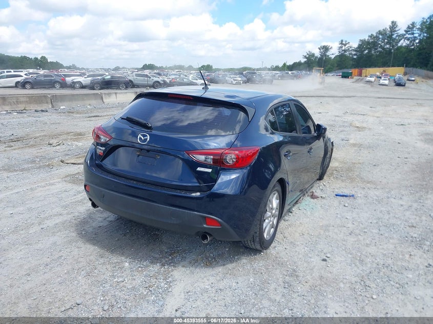 Vin: jm1bm1k73g1353916, lot: 45891558, mazda mazda3 i sport 20164