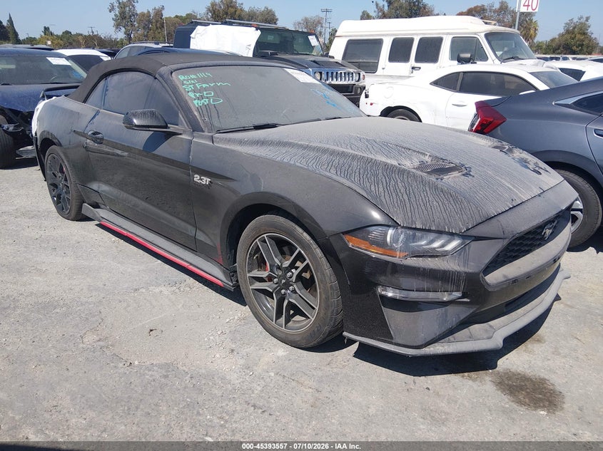 2020 FORD MUSTANG auction photo 1