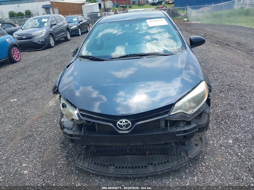2014 Toyota Corolla Le VIN: 5YFBURHE0EP059421 Lot: 45393573