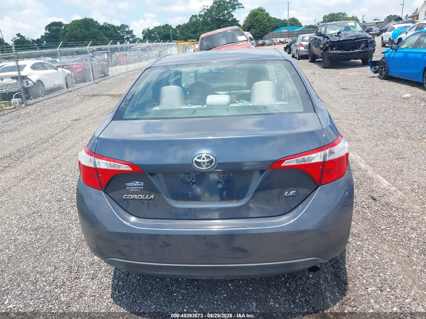 2014 Toyota Corolla Le VIN: 5YFBURHE0EP059421 Lot: 45393573