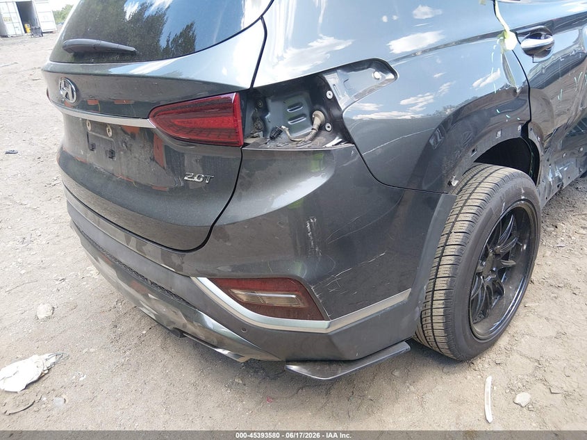 2019 HYUNDAI SANTA FE SPORT UTILITY VEHICLE 2.0L I-4 DI, DOHC, VVT, TURBO, 235HP