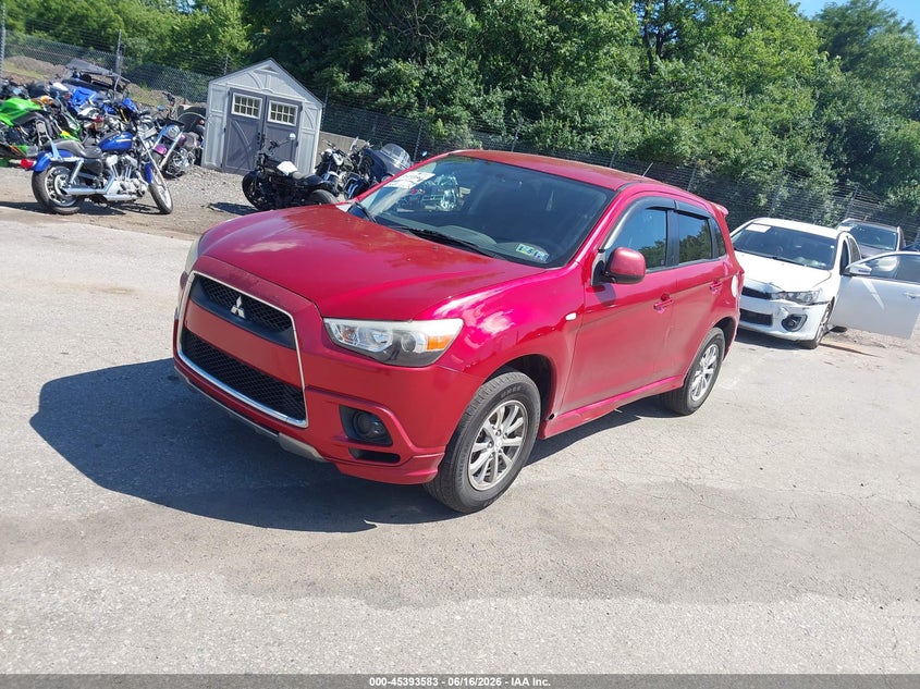 2011 MITSUBISHI OUTLANDER SPORT UTILITY VEHICLE 2.0L I-4 DOHC, VVT, 148HP