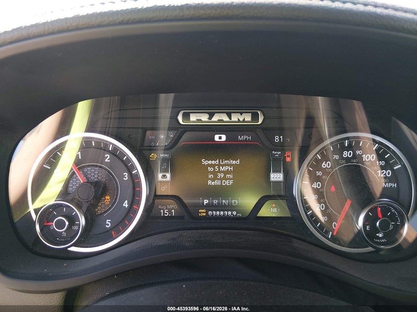 2024 RAM 3500 auction photo 7