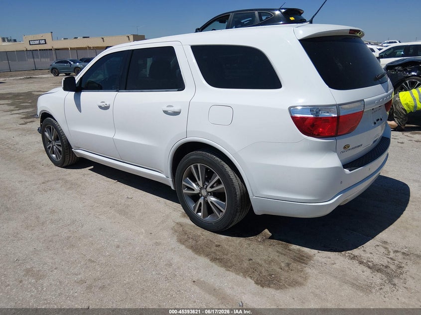 Vin: 1c4sdhct0dc561689, lot: 45891624, dodge durango r/t 20133