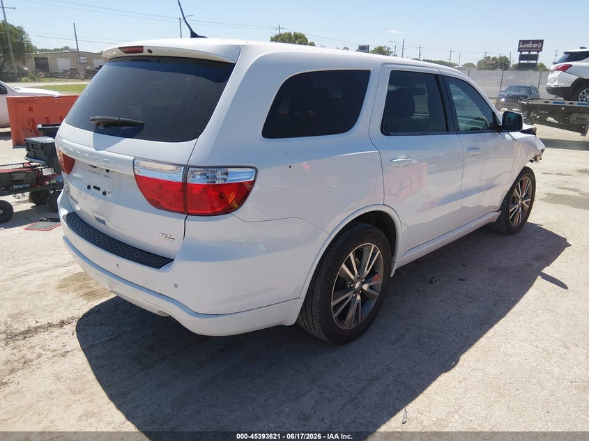 Vin: 1c4sdhct0dc561689, lot: 45891624, dodge durango r/t 20134
