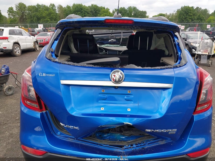 2017 Buick Encore Preferred VIN: KL4CJESB6HB132289 Lot: 45393647