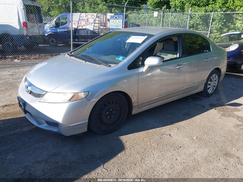 2010 Honda Civic Lx 2HGFA1F50AH527955 photo 1
