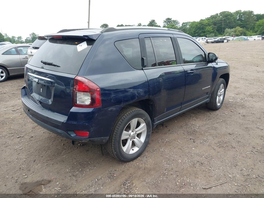Vin: 1c4njdbb8fd240164, lot: 45891709, jeep compass sport 20154