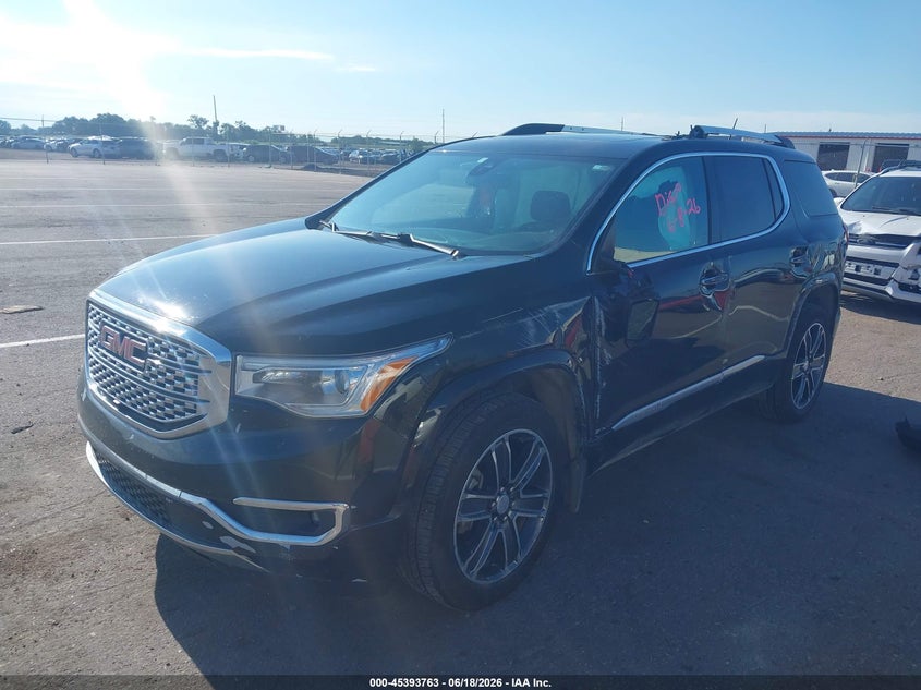 Vin: 1gkknxls5jz217058, lot: 45891766, gmc acadia denali 20182
