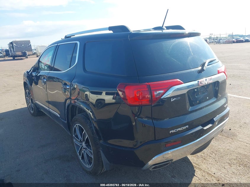 Vin: 1gkknxls5jz217058, lot: 45891766, gmc acadia denali 20183