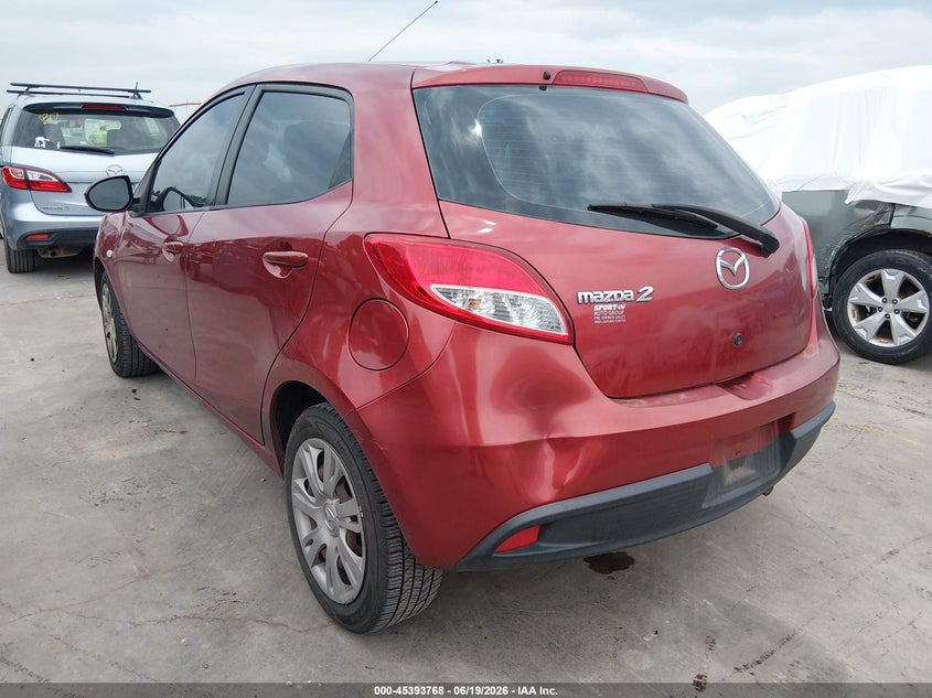 Vin: jm1de1ky0e0171446, lot: 45891771, mazda mazda2 sport 20143