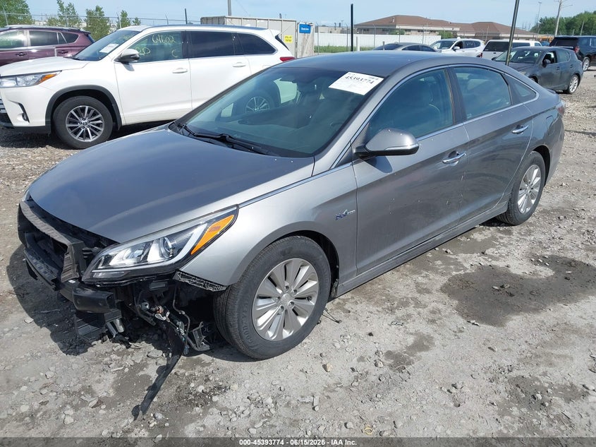 2017 Hyundai Sonata Hybrid Se KMHE24L39HA067288 photo 1