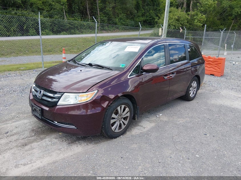 2014 Honda Odyssey Ex-L 5FNRL5H64EB067116 photo 1