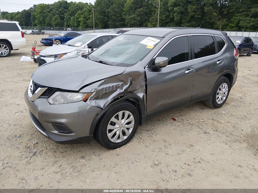 2015 Nissan Rogue S KNMAT2MT6FP592306 photo 1