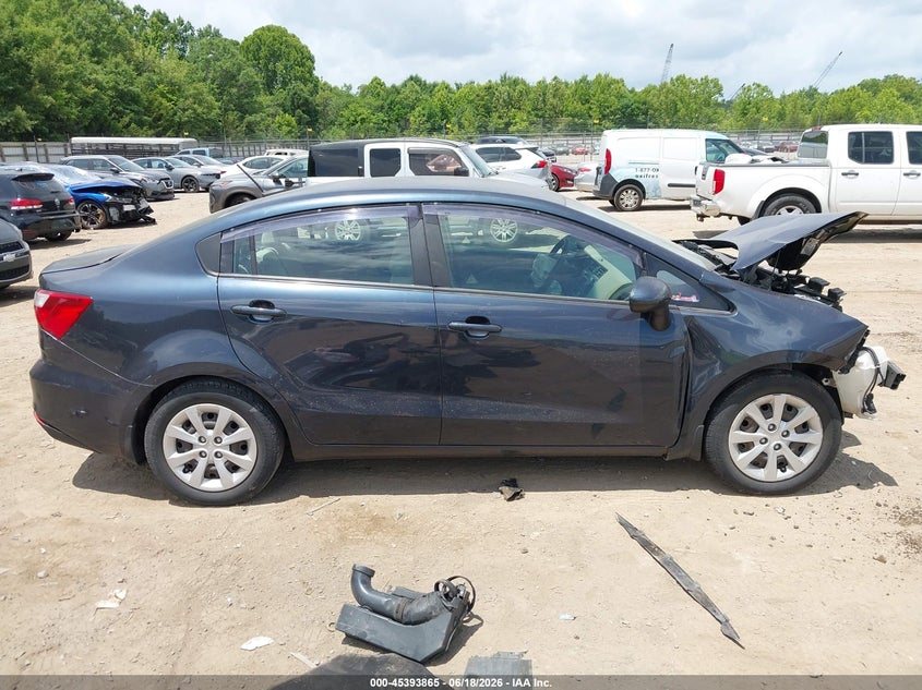 2016 KIA RIO SEDAN 1.6L I-4 DI, DOHC, VVT, 138HP