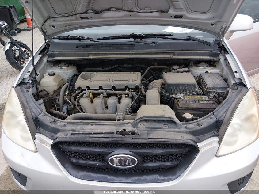 2009 Kia Rondo Lx VIN: KNAFG529697262900 Lot: 45393904