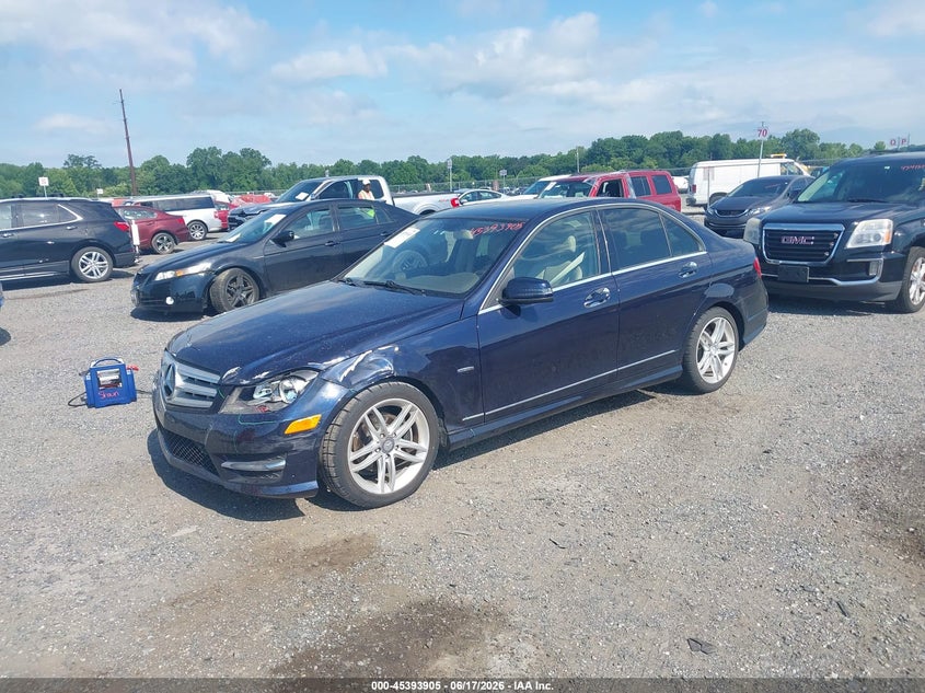 2012 MERCEDES-BENZ C 250 auction photo 2