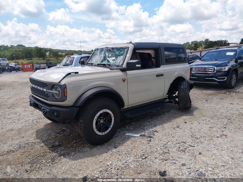 2025 FORD BRONCO auction photo 2