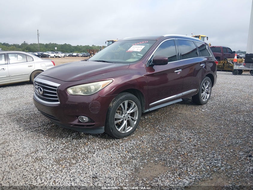 2013 Infiniti Jx35 5N1AL0MN1DC336936 photo 1