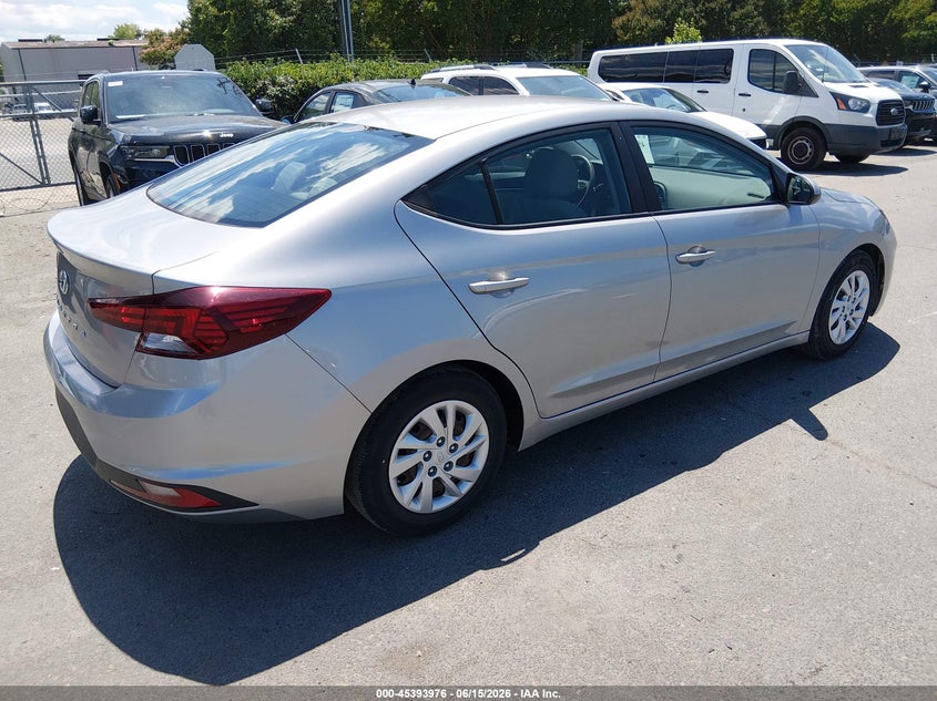 Vin: 5npd74lf4lh602993, lot: 45891979, hyundai elantra se 20204