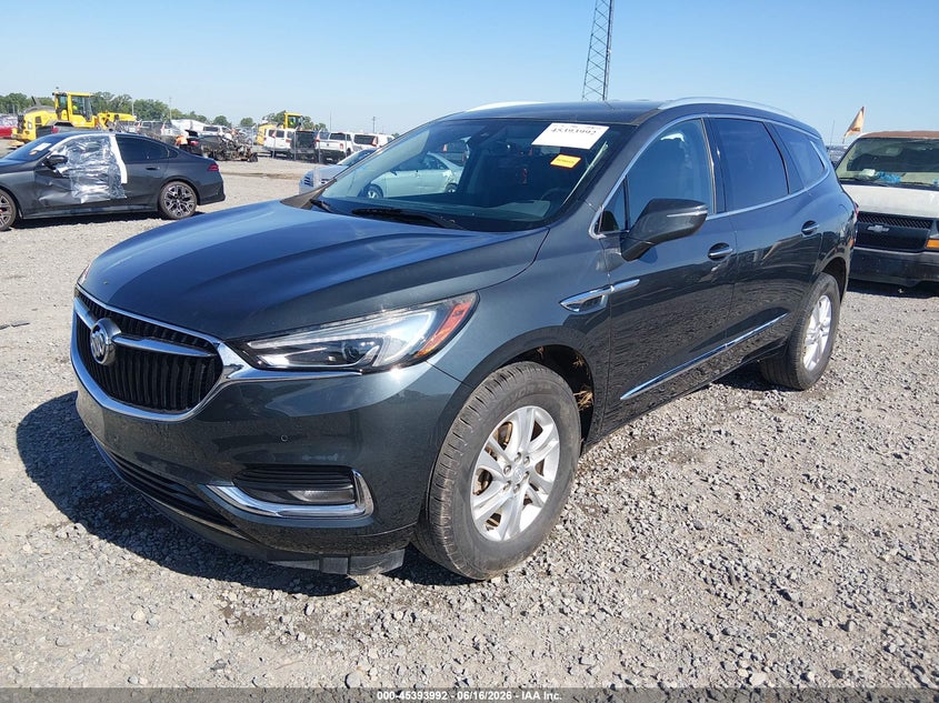 Vin: 5gaerckw8kj297645, lot: 45891995, buick enclave fwd premium 20192