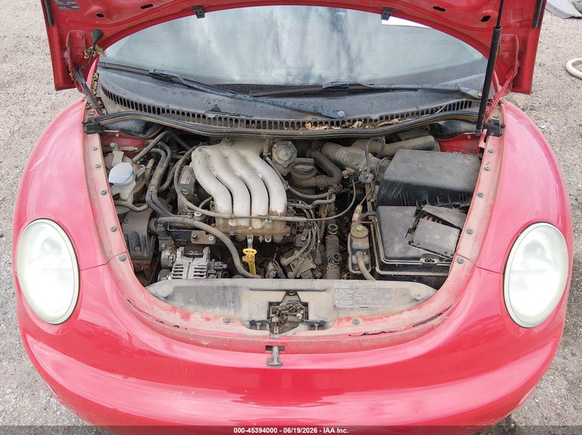 2001 Volkswagen New Beetle Gls VIN: 3VWCS21C91M416202 Lot: 45394000