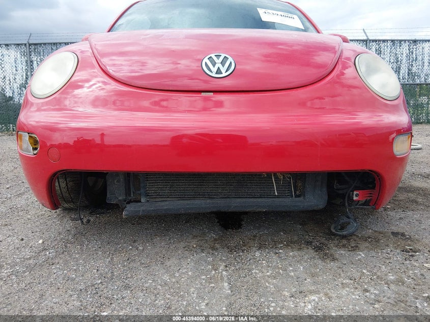 2001 Volkswagen New Beetle Gls VIN: 3VWCS21C91M416202 Lot: 45394000