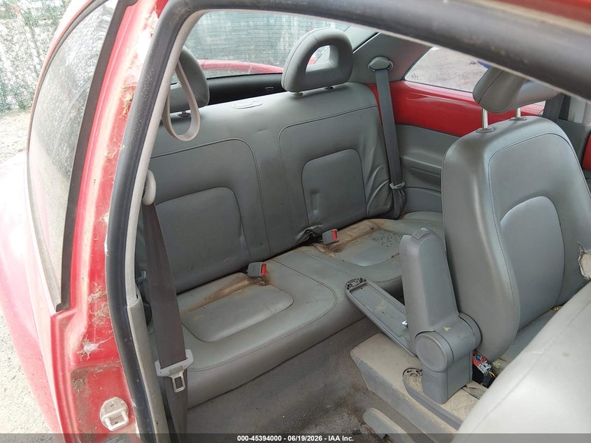 2001 Volkswagen New Beetle Gls VIN: 3VWCS21C91M416202 Lot: 45394000