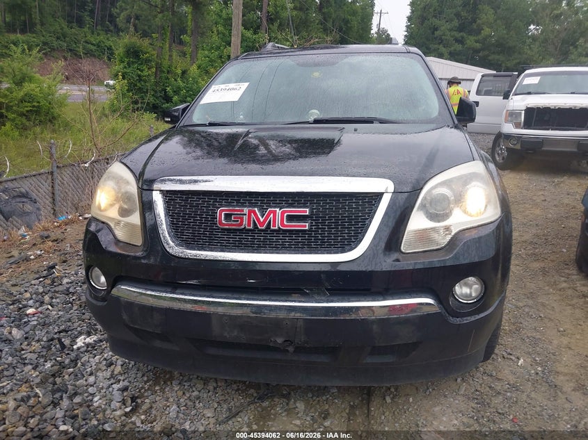 2010 GMC ACADIA SPORT UTILITY VEHICLE 3.6L V-6 DI, DOHC, VVT, 288HP