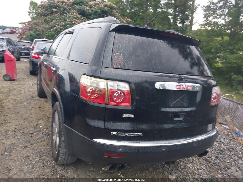 Vin: 1gklrmed2aj129394, lot: 45892065, gmc acadia slt-1 20103